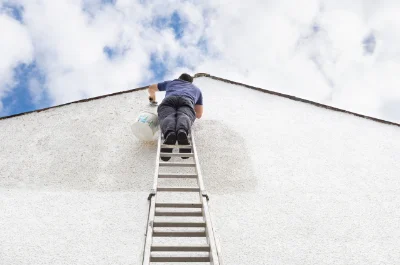 Peinture extérieure à la Malhoure — façades et ravalement